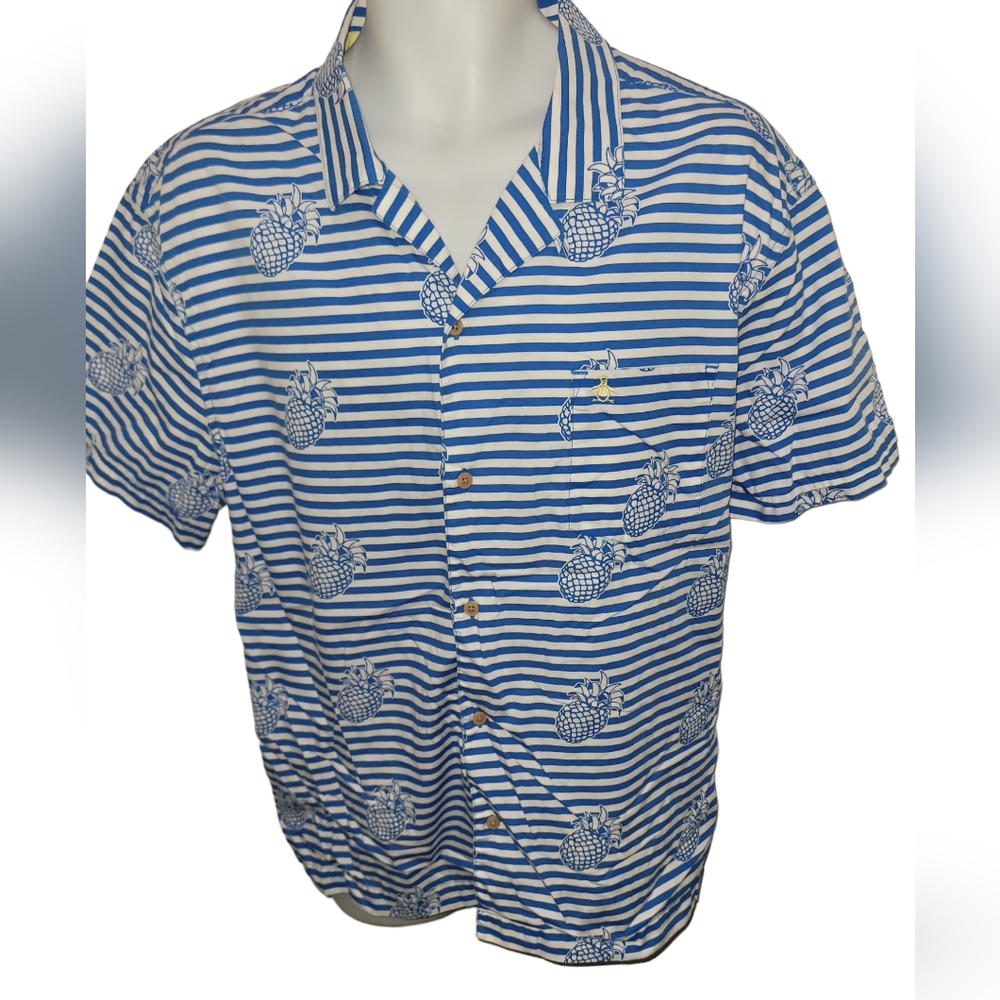 Penguin by Musingwear Pineapple Shirt Mens XXL